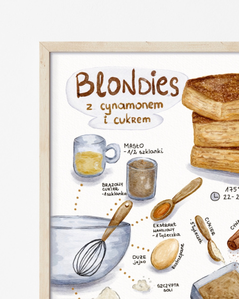 Plakat Blondies zdjęcie trzecie w rozmiarze 20x25