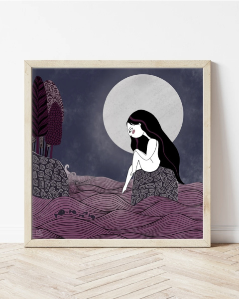 Plakat Pełnia - zdjęcie drugie w rozmiarze 40x40 Plakat Pełnia - zdjęcie drugie w rozmiarze 40x40